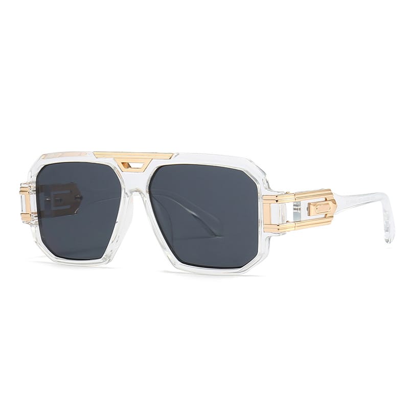 Women's Oversized Square Sunglasses – packaging view | Hensley London