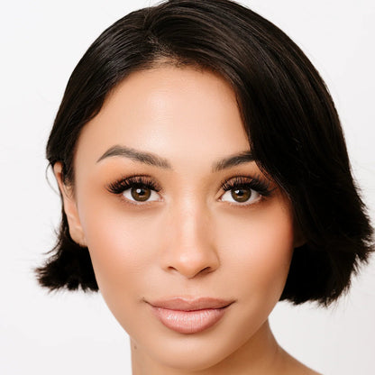 Natural False Eyelashes Kit Black PBT Lightweight 8-18mm Clusters - 2