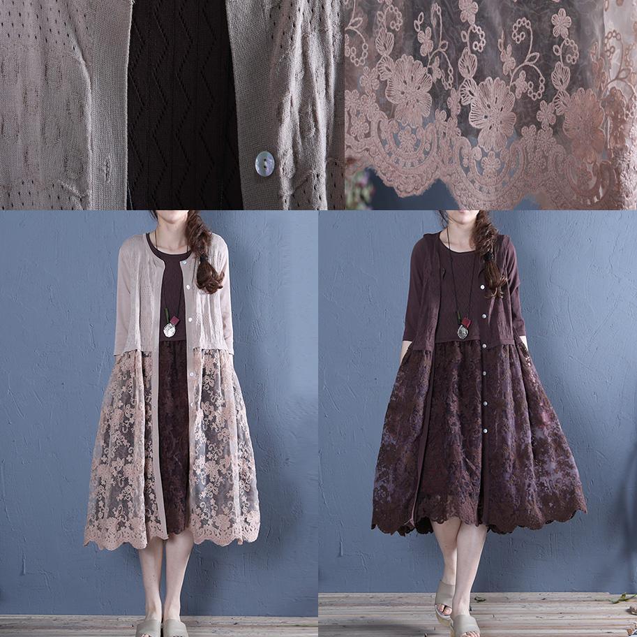 Natura Womens Outerwear | Patchwork Cotton Linen, Summer Style - Image 5