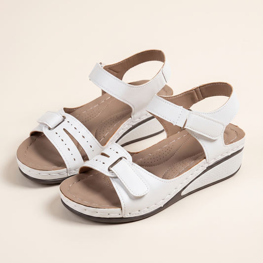 Women's Adjustable Strap Orthopedic Sandals – product view 1 | Hensley London