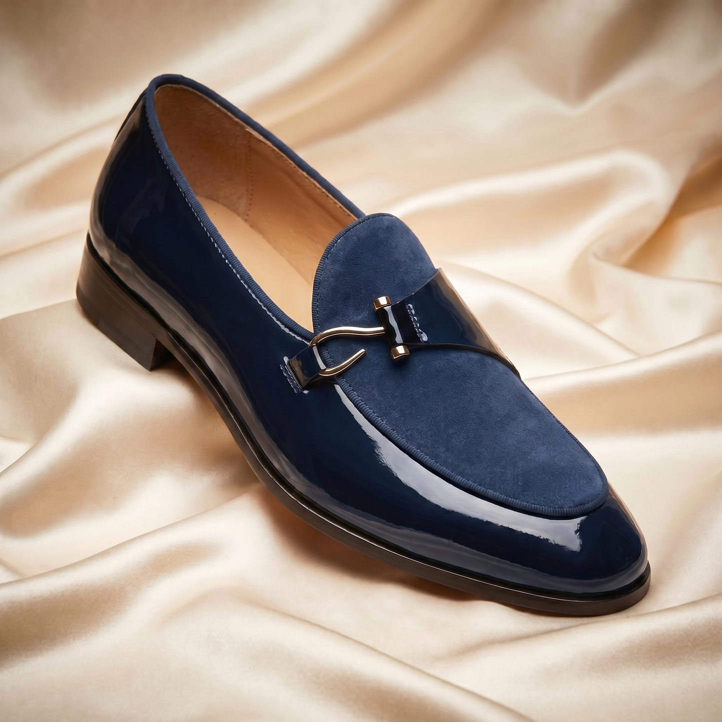 Men's Polished Leather Loafers – Refined Classic Slip-On