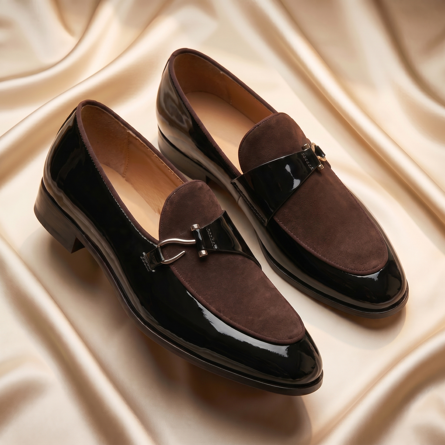 Men's Polished Leather Loafers – Refined Classic Slip-On