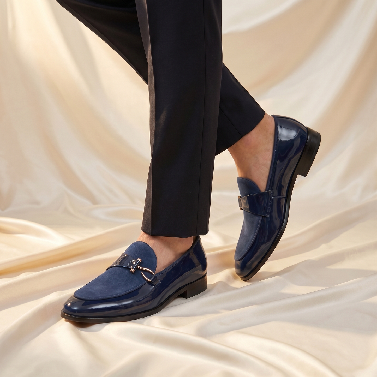 Men's Polished Leather Loafers – Refined Classic Slip-On