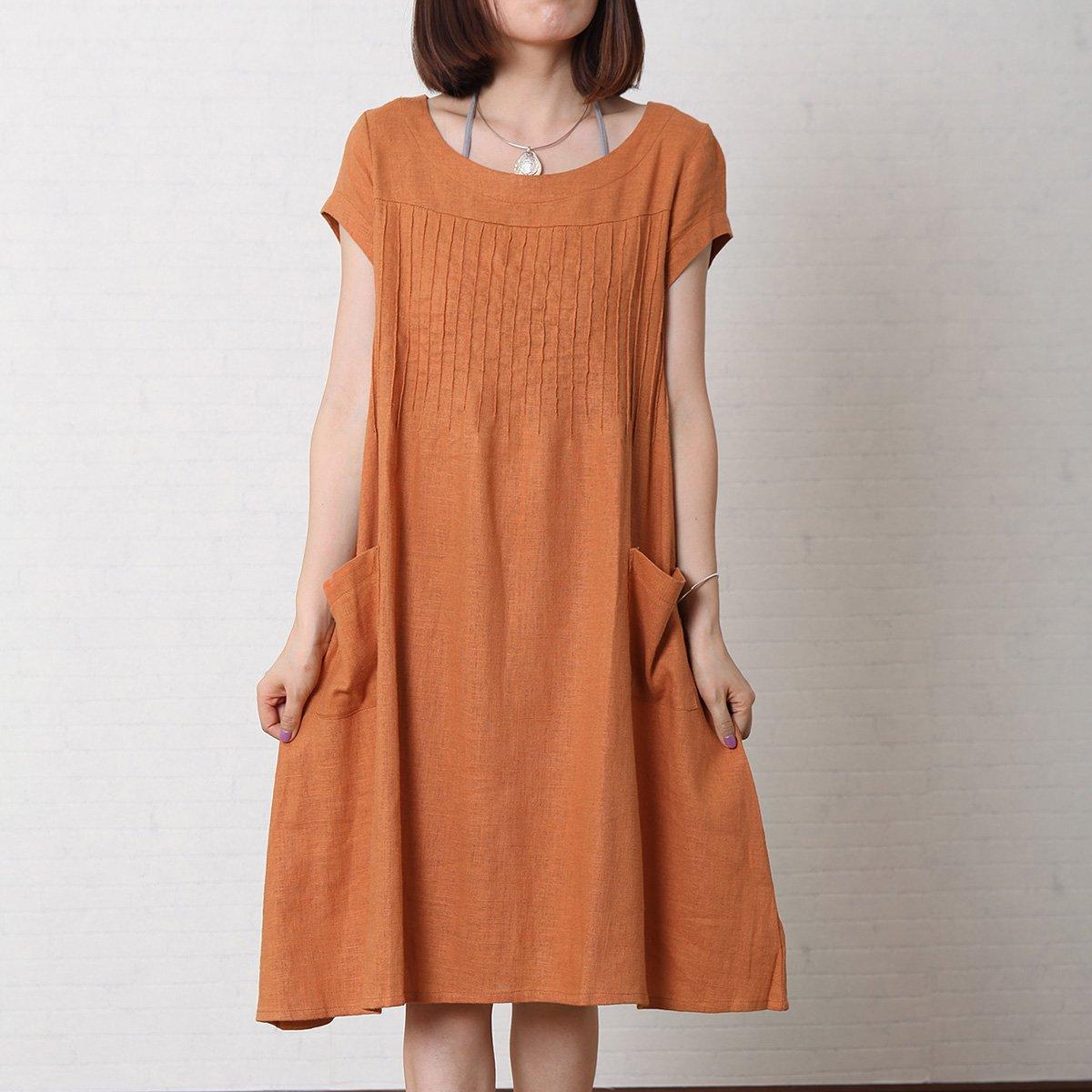 Oriana Maxi Dress | Plus Size, Cotton Linen Summer Dress - Image 2