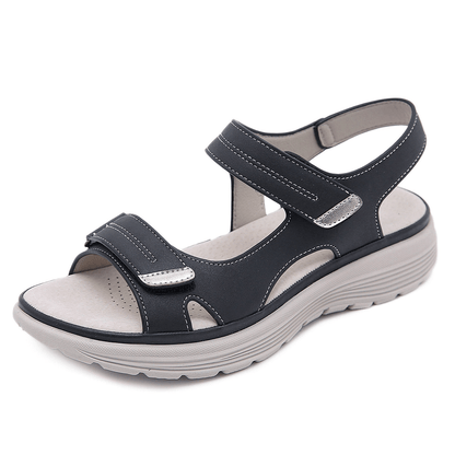Men's Sandals Black Orthopedic Comfortable Supportive Footwear