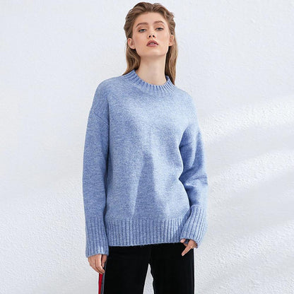 Oversize Winter Knitted Turtleneck Sweater 20