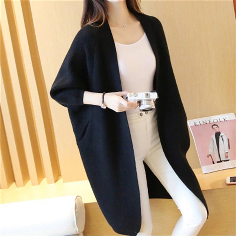 Oversized Rounded Edge Sweater Cardigan 0