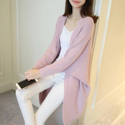 Oversized Rounded Edge Sweater Cardigan 5