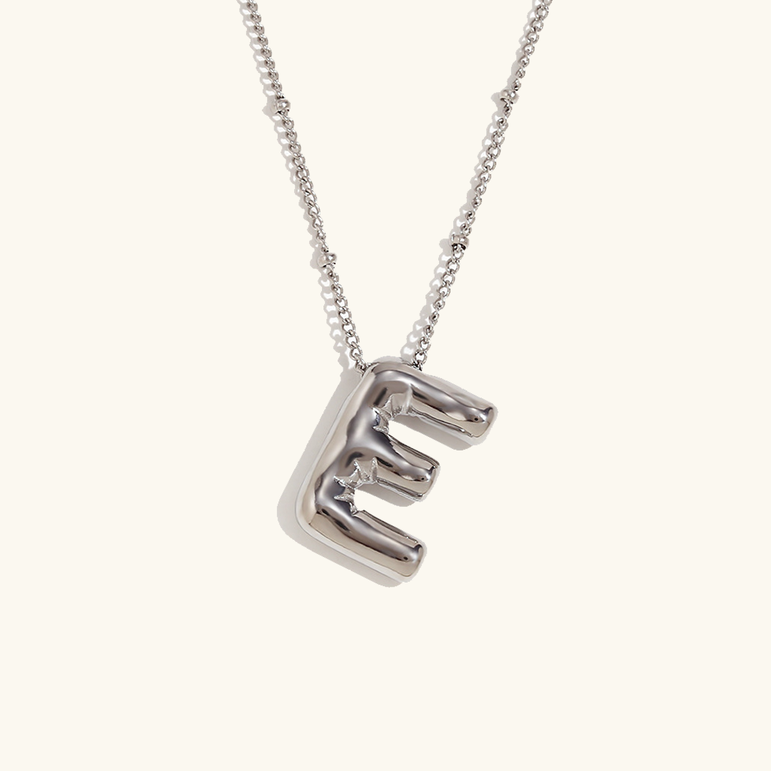 Personalized Gold Initial Necklace - 18k Gold-Plated Pendant, Hypoallergenic Design, 18-Inch Chain 16