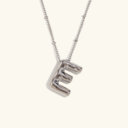 Personalized Gold Initial Necklace - 18k Gold-Plated Pendant, Hypoallergenic Design, 18-Inch Chain 16