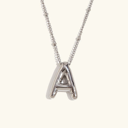 Personalized Gold Initial Necklace - 18k Gold-Plated Pendant, Hypoallergenic Design, 18-Inch Chain 28
