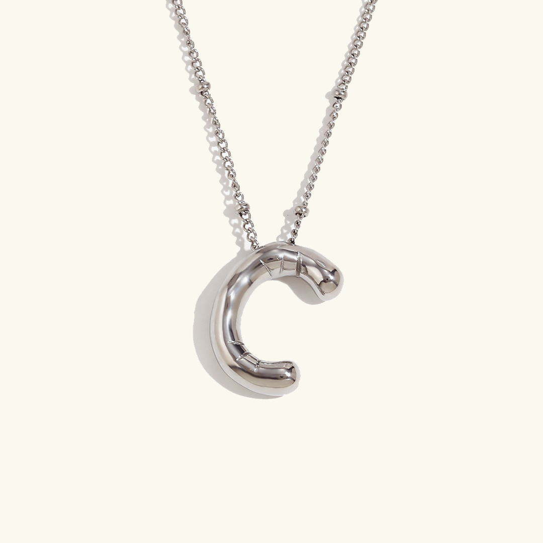 Personalized Gold Initial Necklace - 18k Gold-Plated Pendant, Hypoallergenic Design, 18-Inch Chain 29