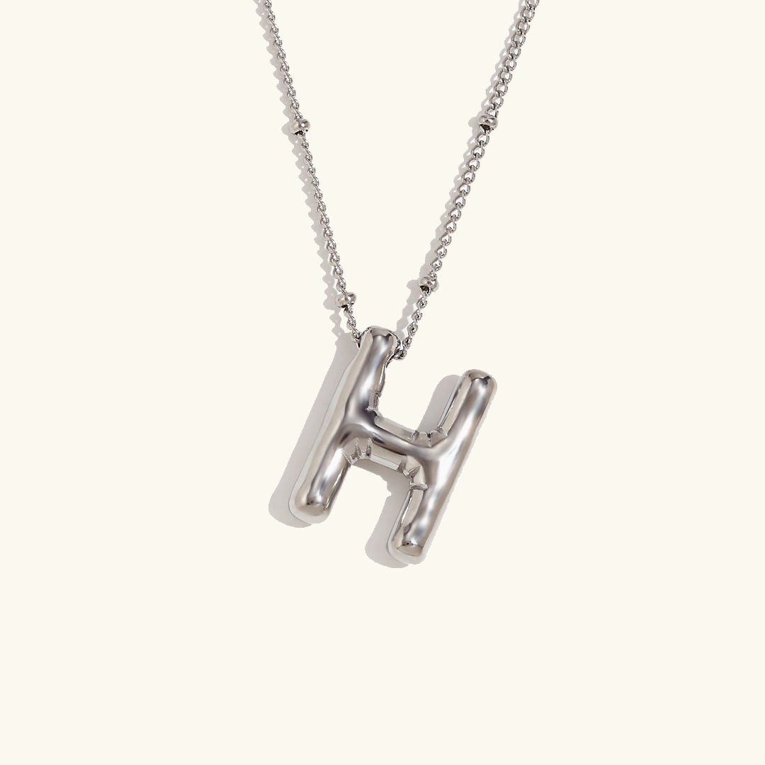 Personalized Gold Initial Necklace - 18k Gold-Plated Pendant, Hypoallergenic Design, 18-Inch Chain 34