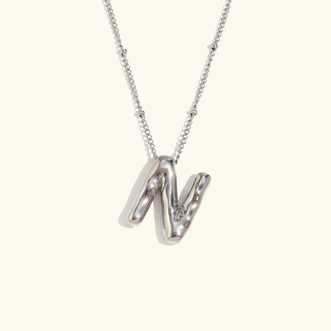 Personalized Gold Initial Necklace - 18k Gold-Plated Pendant, Hypoallergenic Design, 18-Inch Chain 43