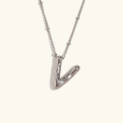 Personalized Gold Initial Necklace - 18k Gold-Plated Pendant, Hypoallergenic Design, 18-Inch Chain 58