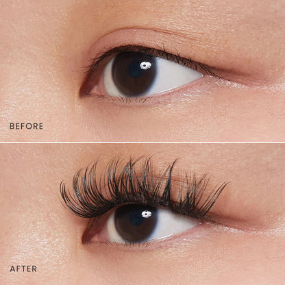 Women's 3D False Eyelashes Kit Black PBT Material Lightweight - 3