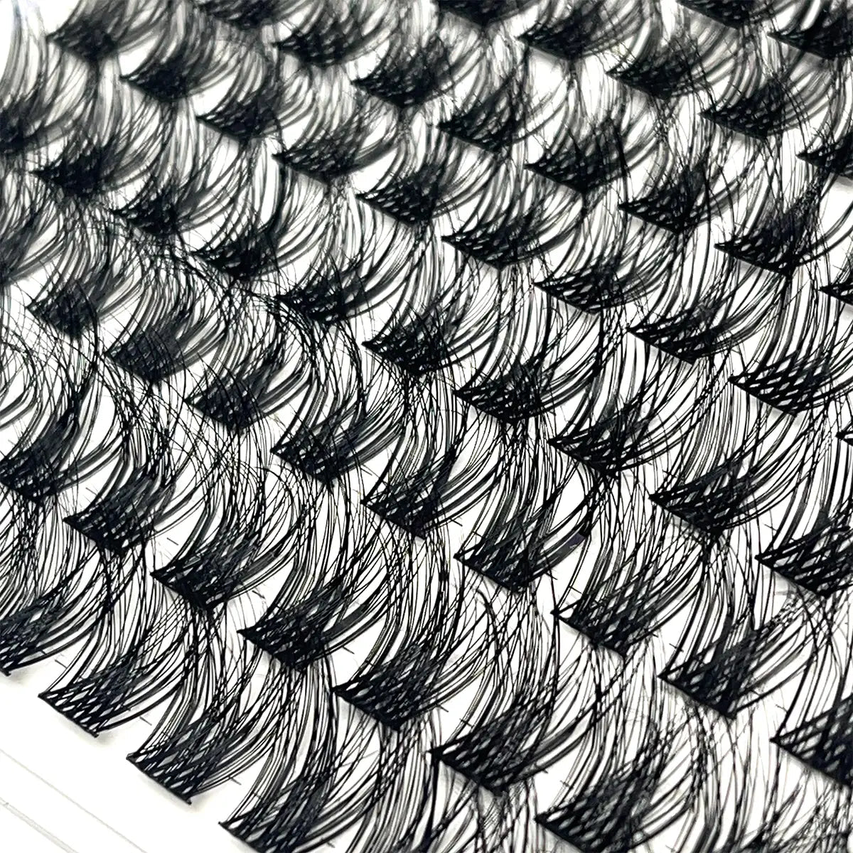 Women's 3D False Eyelashes Kit Black PBT Material Lightweight - 5