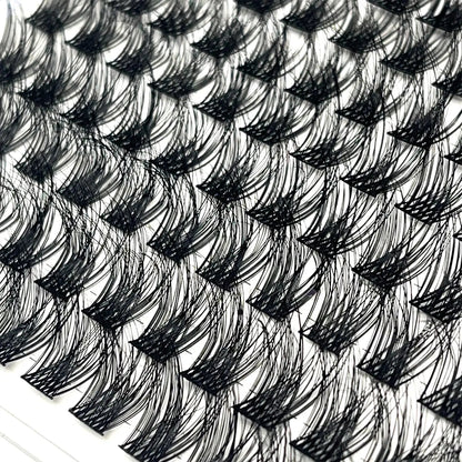 Women's 3D False Eyelashes Kit Black PBT Material Lightweight - 5