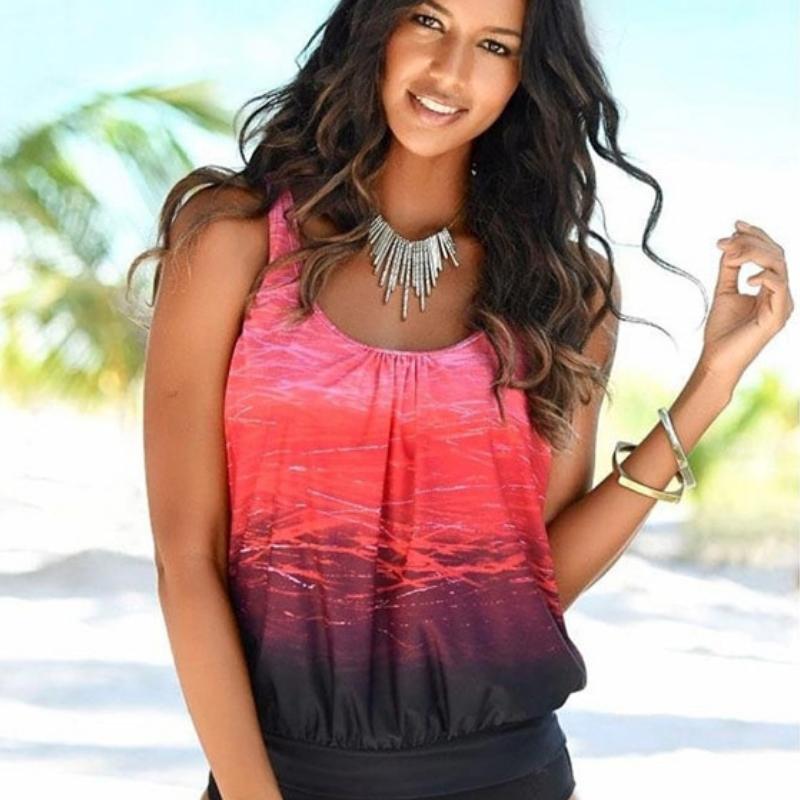 Pine Women's Tankini Swimwear | Comfortable High-Quality Fabric, Stylish - Image 4