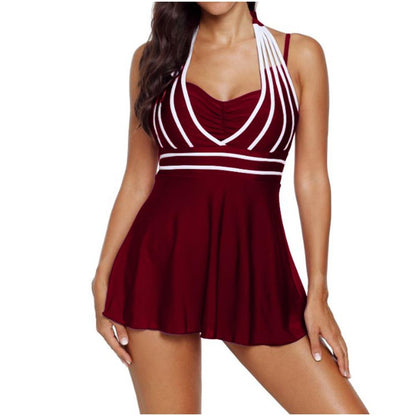 Penny Plus Size Retro Two Piece Swimsuit | Flowy Top, Comfortable Fit for Curvy Women - Image 5