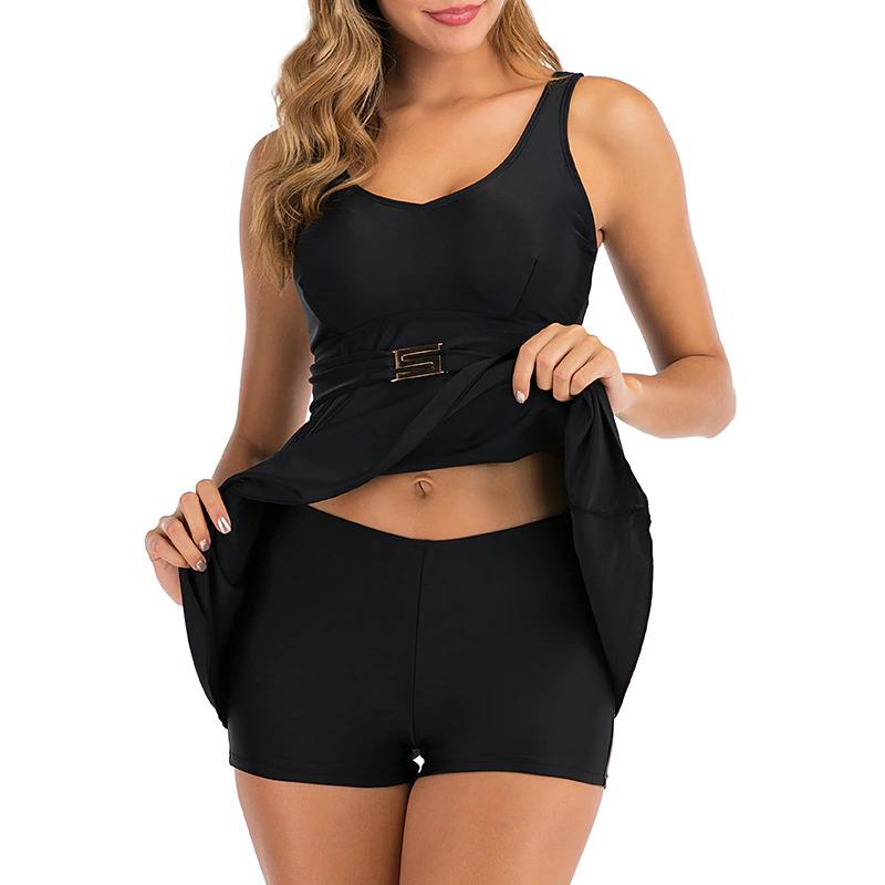 Tara Women's Tankini Swimsuit | Tummy Control, Plus Size - Image 2