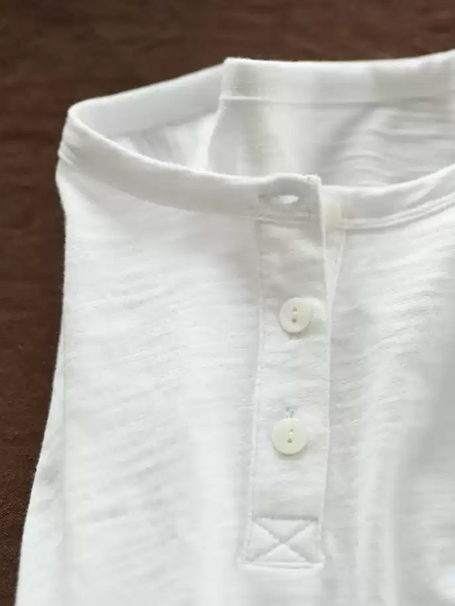 Women's Shirt - Plus Size Casual O-Neck, 100% Cotton Half Sleeve, Stylish Summer Top - Brand - 4