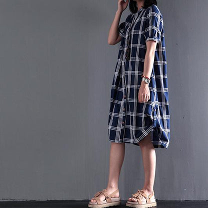 Plyra Sundress | Plus Size Cotton, Plaid Design for Summer - Image 2