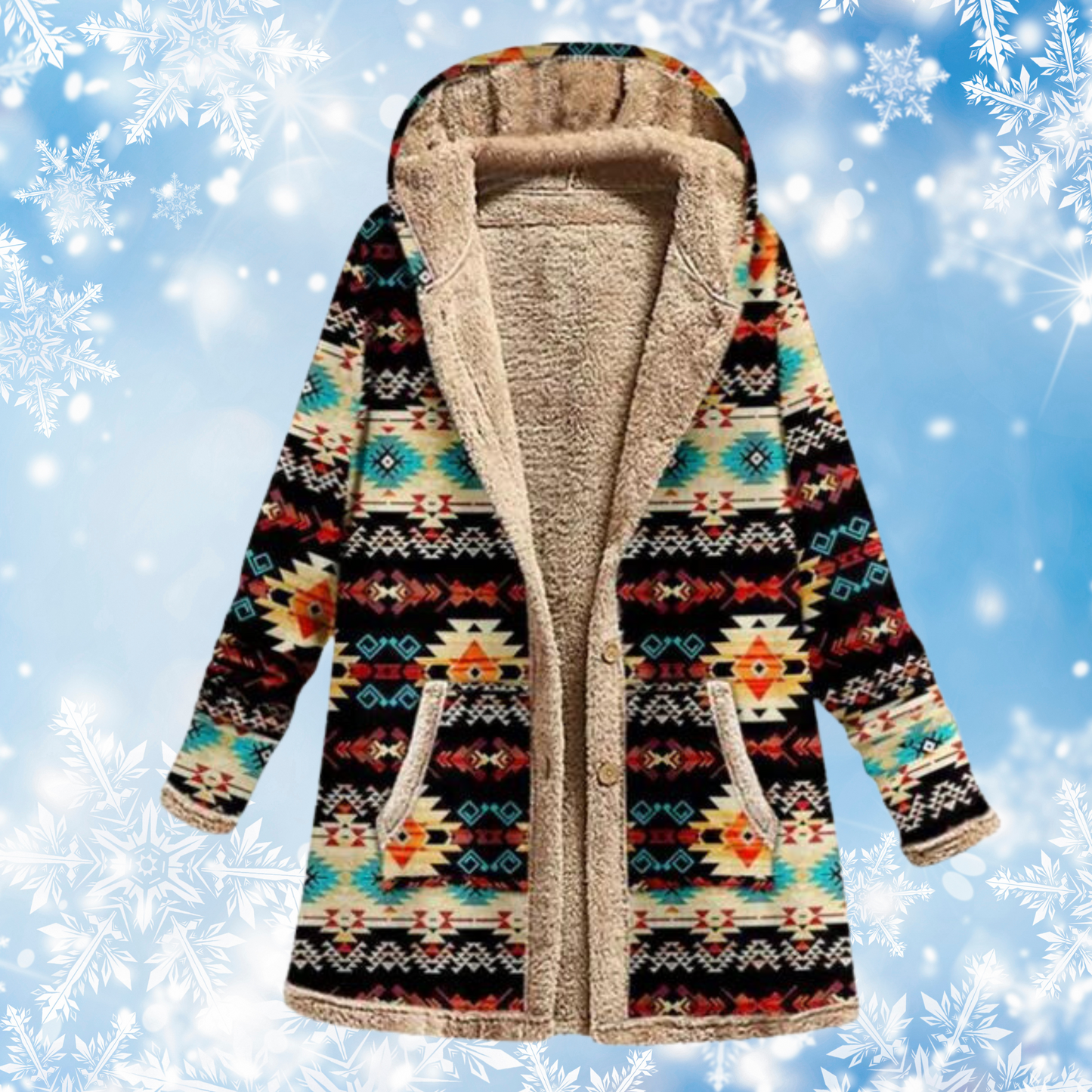 Women's Printed Hoodie Multicolor Cotton Casual Sweatshirts for Women - 2