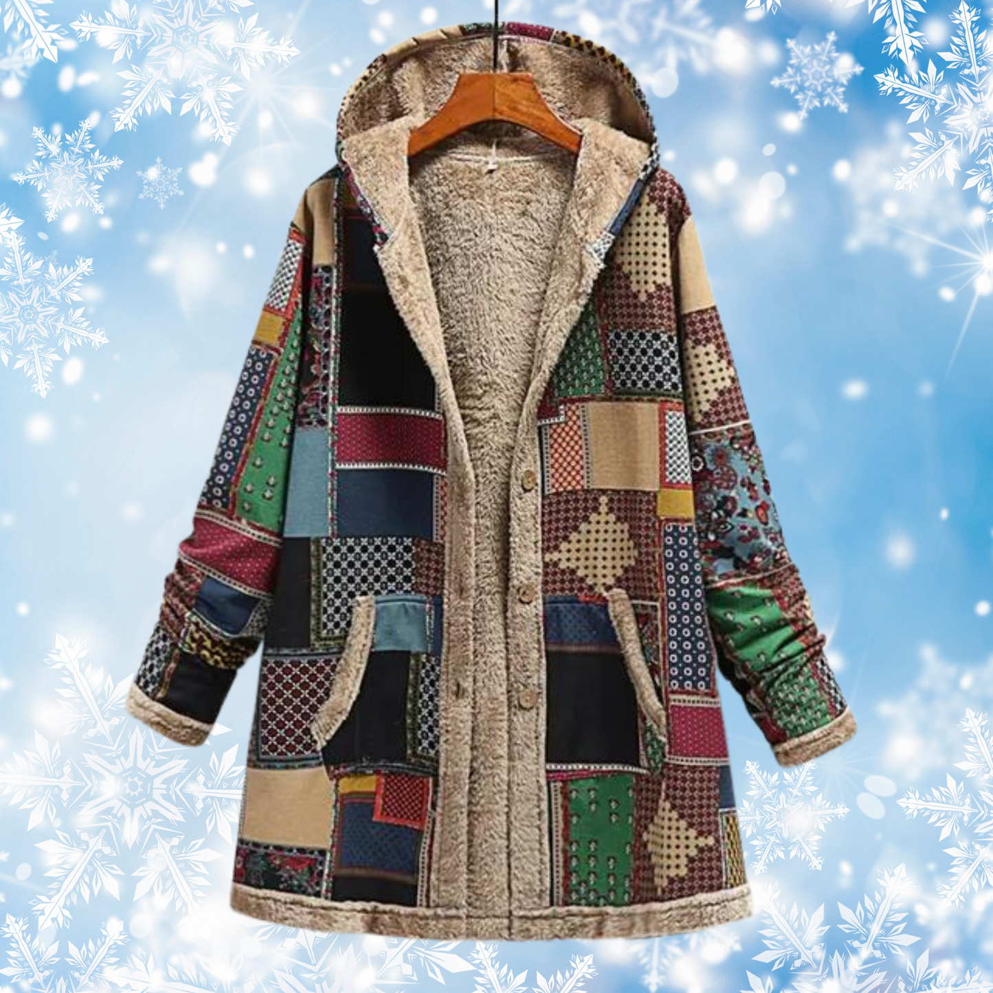 Women's Printed Hoodie Multicolor Cotton Casual Sweatshirts for Women - 3