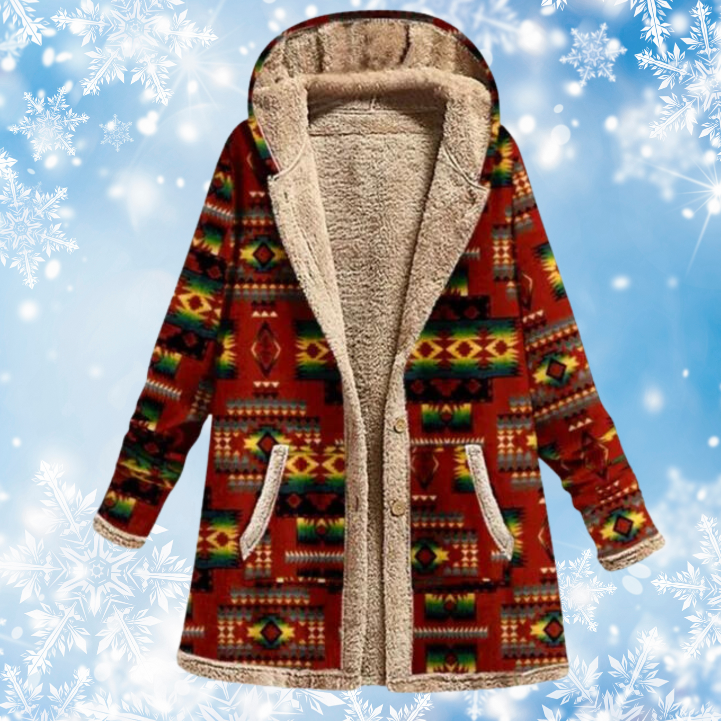 Women's Printed Hoodie Multicolor Cotton Casual Sweatshirts for Women - 4