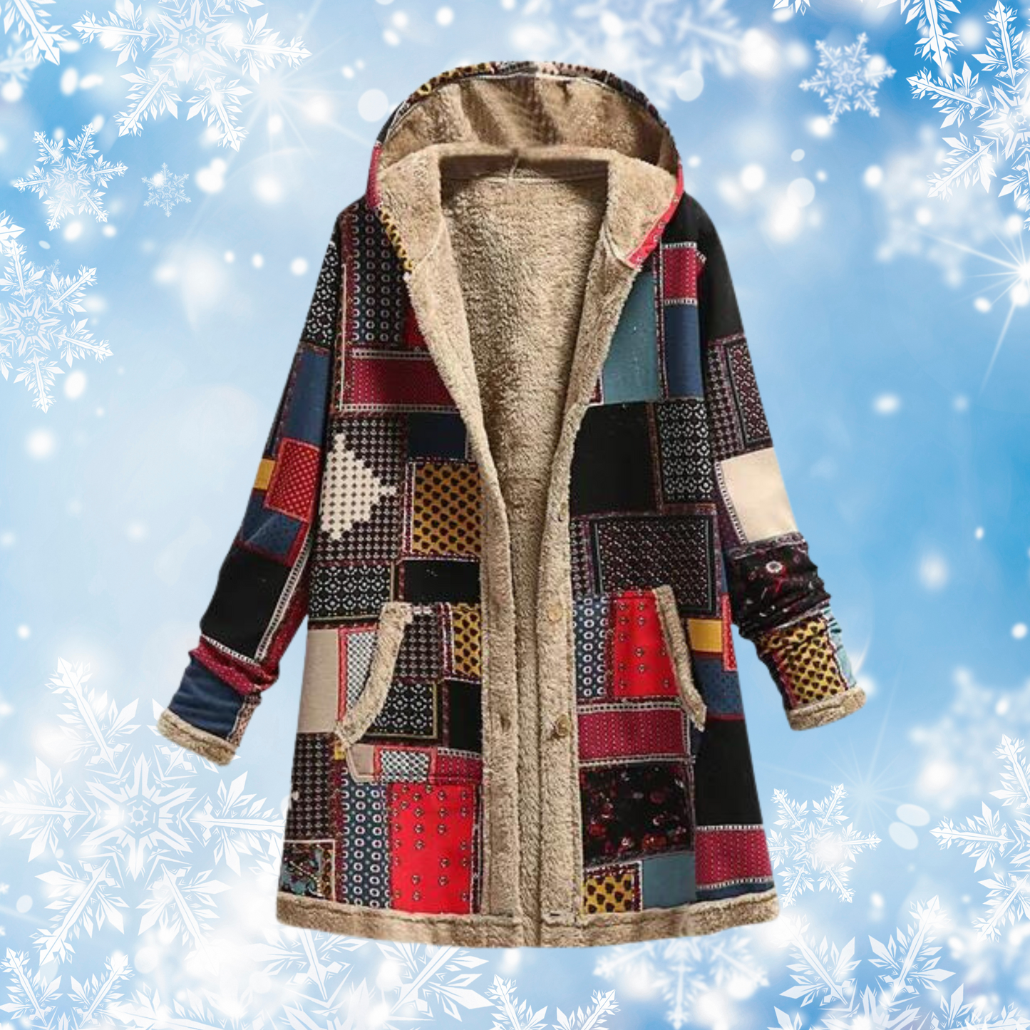 Women's Printed Hoodie Multicolor Cotton Casual Sweatshirts for Women - 5