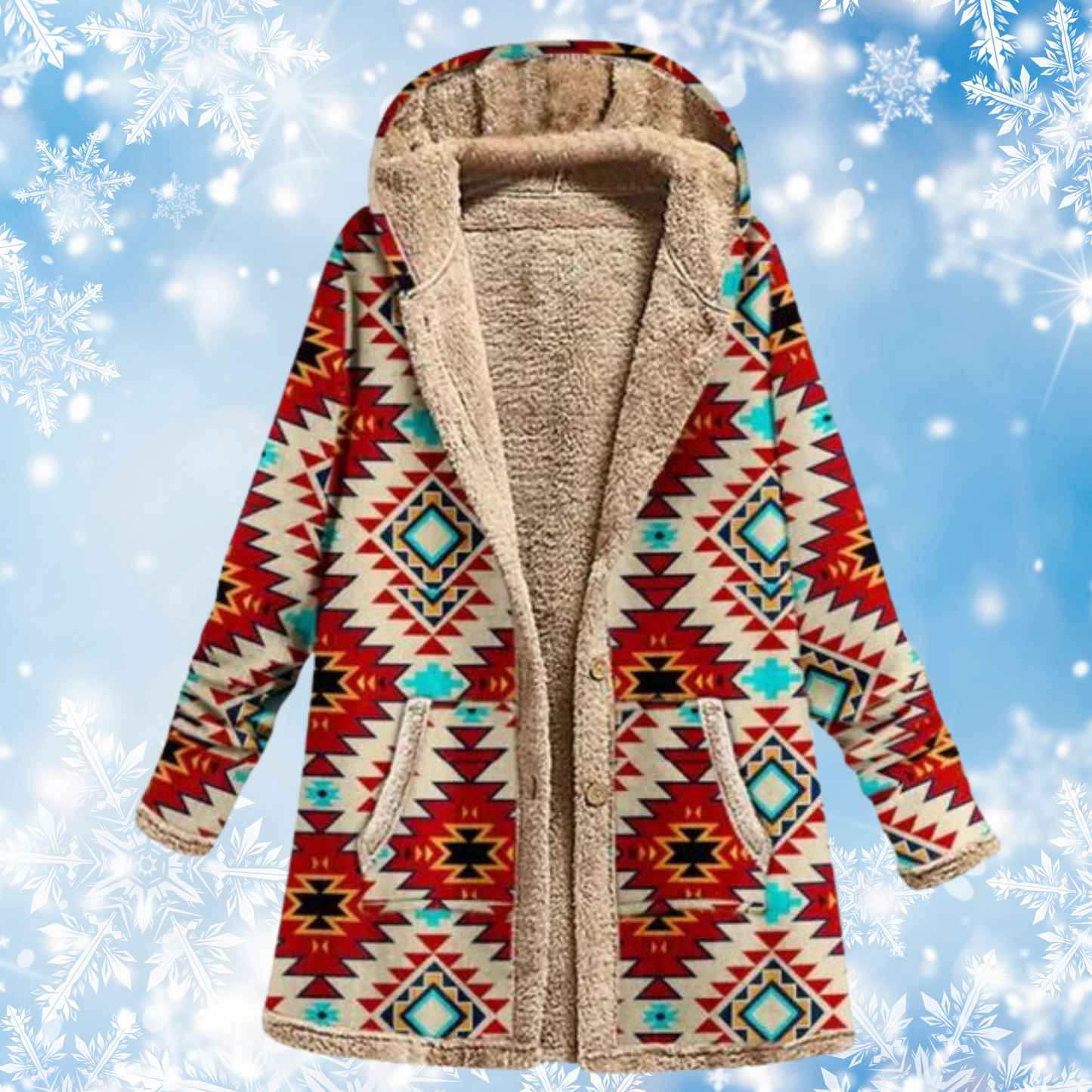 Women's Printed Hoodie Multicolor Cotton Casual Sweatshirts for Women - 6