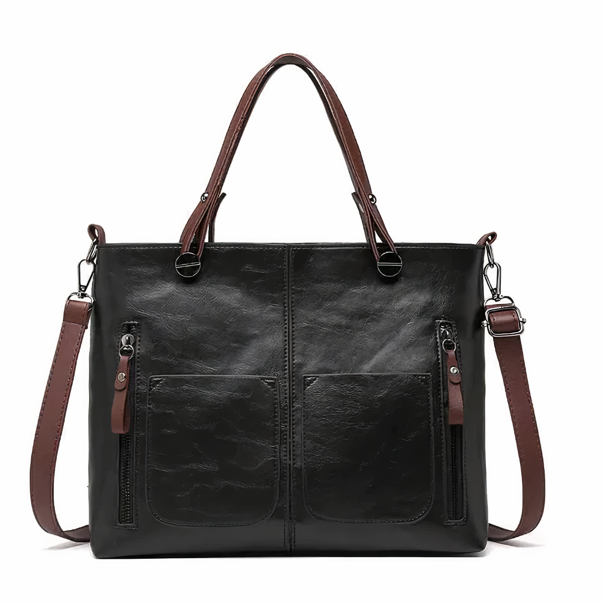 Variant image for Women's Shoulder Bag Black Medium Leather-2
