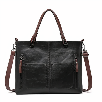 Variant image for Women's Shoulder Bag Black Medium Leather-2