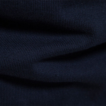 Men's Cotton Half-Zip Sweater – color range view | Hensley London