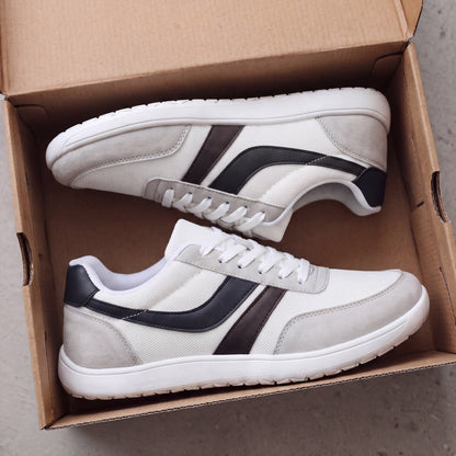 Men's Mesh Color-Block Running Sneakers – product view | Hensley London