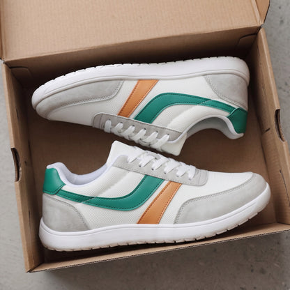 Men's Mesh Color-Block Running Sneakers – product view | Hensley London