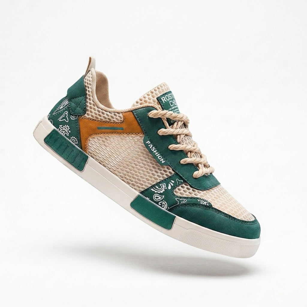 Men's Breathable Mesh Orthopedic Sneakers – lifestyle view | Hensley London
