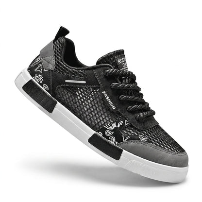 Men's Breathable Mesh Orthopedic Sneakers – packaging view | Hensley London