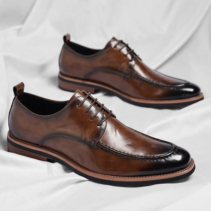 Men's Leather Dress Shoes – product view | Hensley London