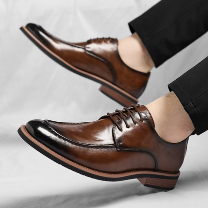 Men's Leather Dress Shoes – product view | Hensley London