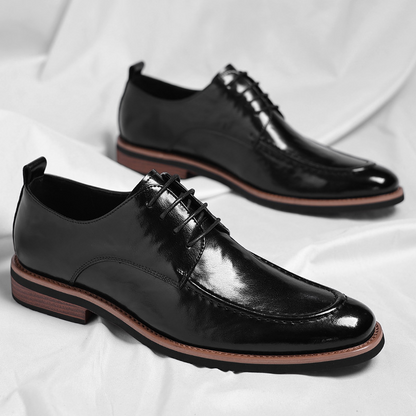 Men's Leather Dress Shoes – product view | Hensley London