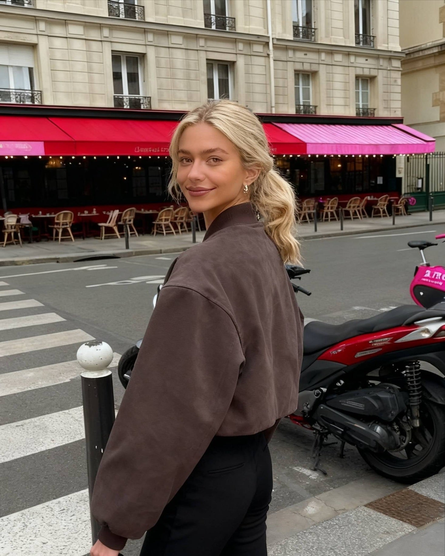 Rex Men's Jacket | Suede Blend, Stand Collar, Loose Fit 2