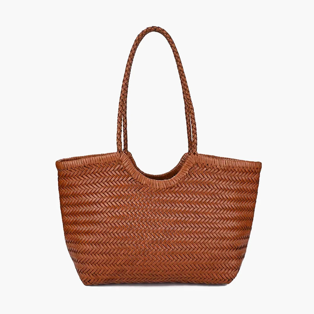 Women's Woven Structured Handbag – product view 12