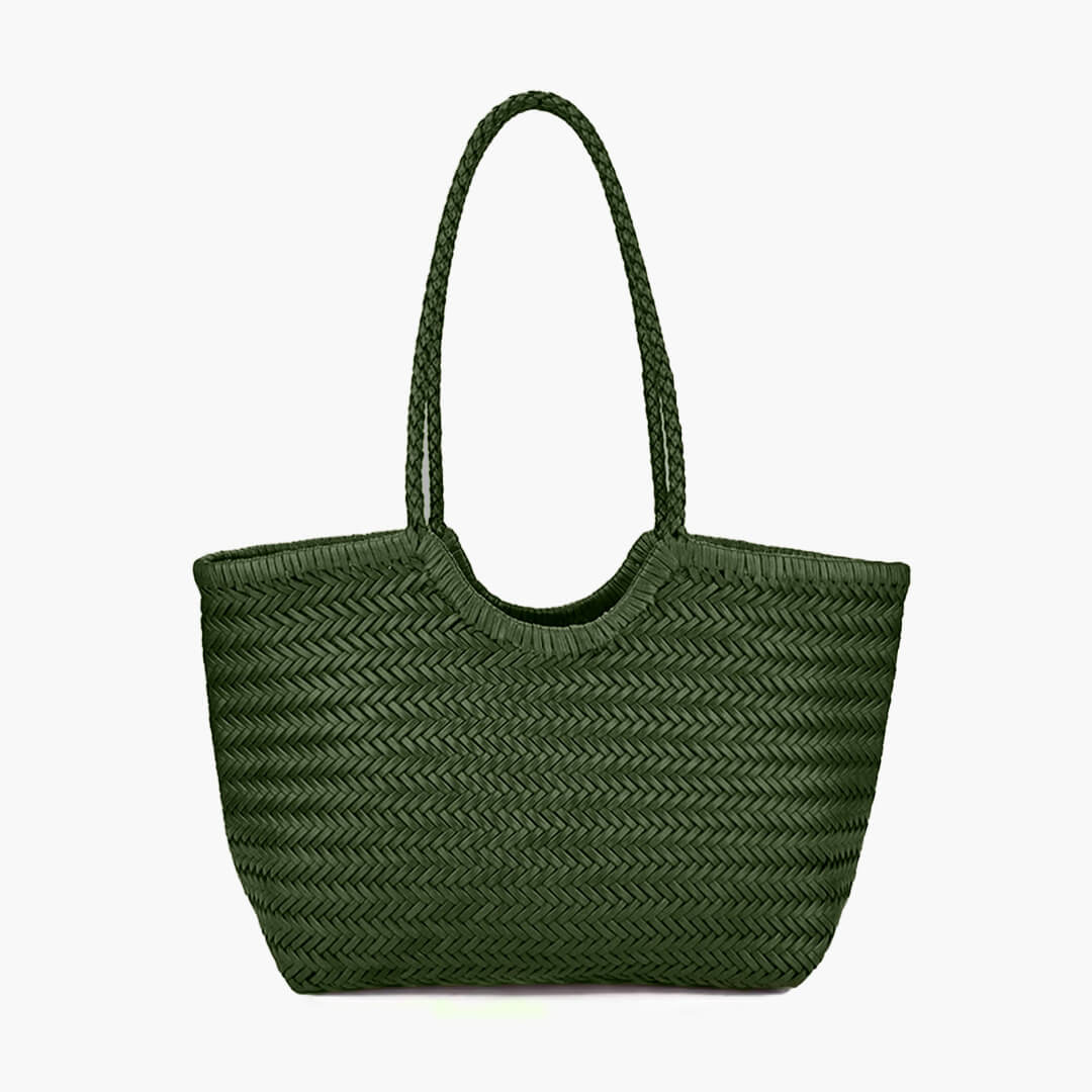 Women's Woven Structured Handbag – product view 13