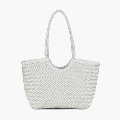 Women's Woven Structured Handbag – product view 10