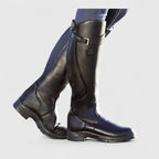 Women's Knee High Boots Black Orthopedic Synthetic Supportive Design - 2
