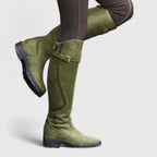 Women's Knee High Boots Black Orthopedic Synthetic Supportive Design - 6
