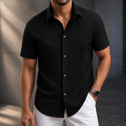Riviera Textured Button-Up 1