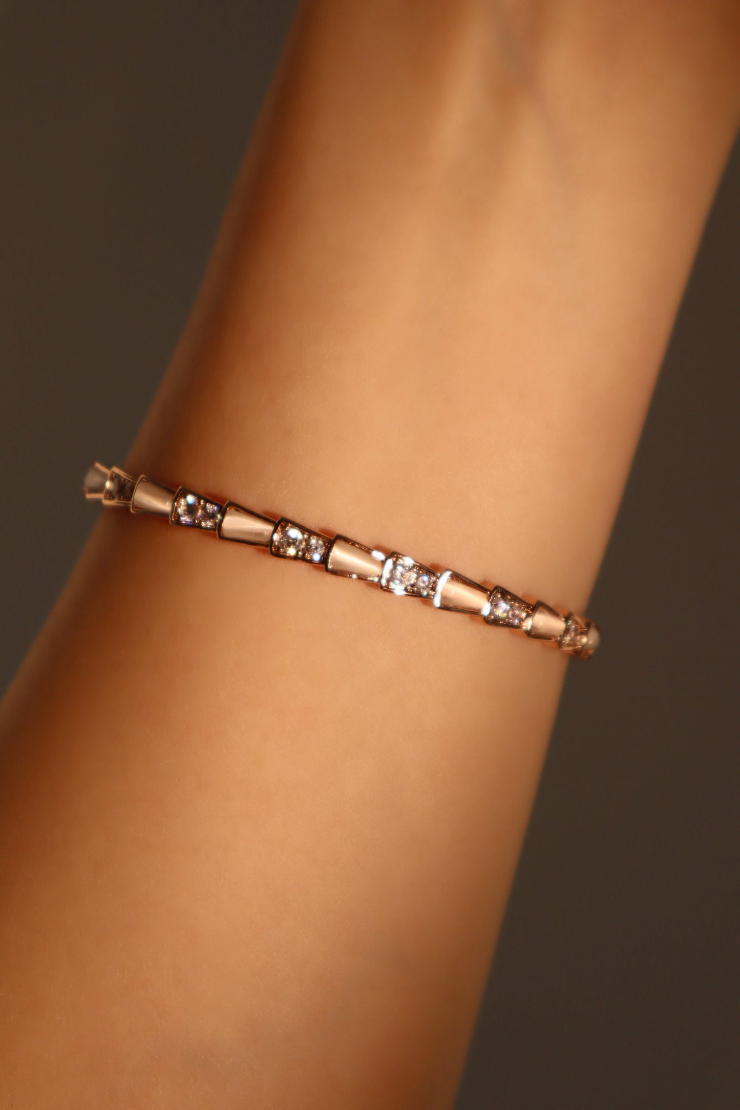 Women's Bracelet Rose Gold Opal Zirconia - 2